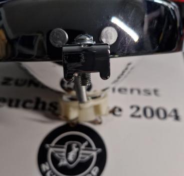 Preview: Zündapp Scheinwerfer E-Geprüft KS 50 WC Typ 517  130/152mm   517-16.747